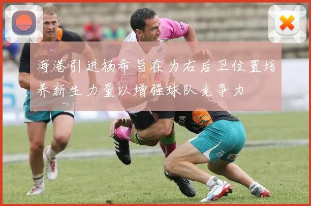 海港引进杨希旨在为右后卫位置培养新生力量以增强球队竞争力